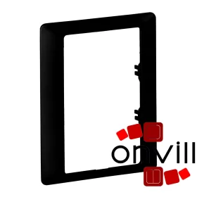   Legrand 754261, Valena Life Egyes Keret 2X2P+F Csatlakozóaljzathoz, Fekete