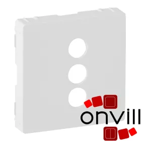   Legrand 754720, Valena Life Rca + Kompozit Videó Csatlakozóaljzat Burkolat, Fehér