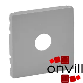   Legrand 754762, Valena Life TV Csatlakozóaljzat Burkolat, Alumínium