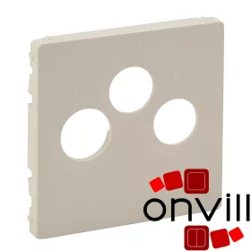   Legrand 754791, Valena Life TV-Rádió-SAT Csatlakozóaljzat Burkolat, Elefántcsont