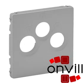   Legrand 754792, Valena Life TV-Rádió-SAT Csatlakozóaljzat Burkolat, Alumínium