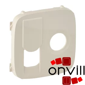   Legrand 754836, Valena Allure TV+RJ Aljzat Burkolat, Elefántcsont