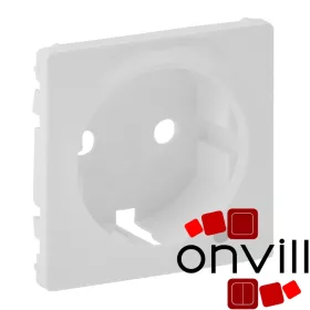   Legrand 754850, Valena Life 2P+F Csatlakozóaljzat Burkolat Ellenőrzőfényhez, Fehér