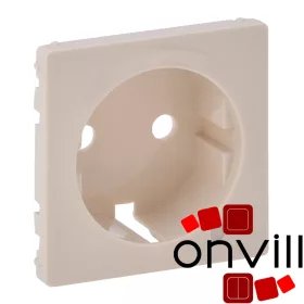   Legrand 754851, Valena Life 2P+F Csatlakozóaljzat Ellenőrzőfényes Burkolat, Elefántcsont