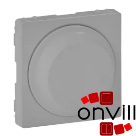   Legrand 754882, Valena Life Forgatógombos Fényerőszabályzó Burkolat, Alumínium