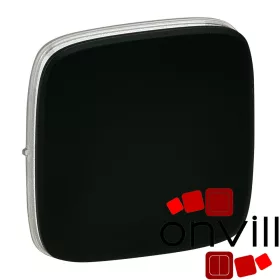   Legrand 755008, Valena Allure Széles Burkolat Kapcsolókhoz, Fekete