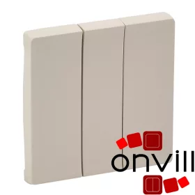   Legrand 755031, Valena Life Hármas Billentyű, Elefántcsont