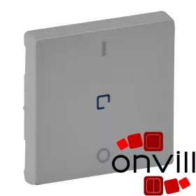   Legrand 755042, Valena Life Fényjelzős I/O Billentyű, Alumínium