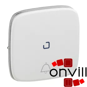   Legrand 755090, Valena Allure Váltónyomó Burkolat Jelzőfénnyel, Csengőjellel, Fehér
