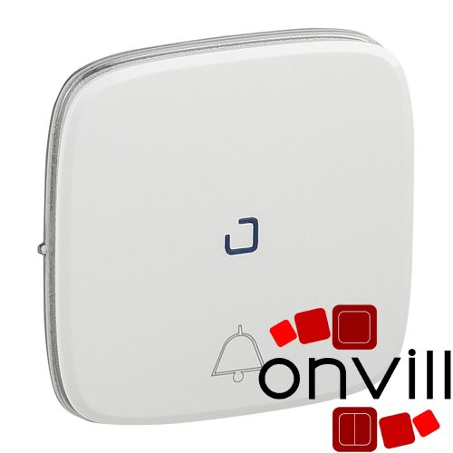Legrand 755090, Valena Allure Váltónyomó Burkolat Jelzőfénnyel, Csengőjellel, Fehér