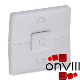   Legrand 755140, Valena Life Redőnykapcsoló és - Nyomó Burkolat, Fehér