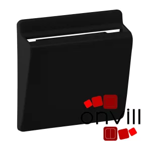   Legrand 755168, Valena Life Elektronikus Hotelkártya-Kapcsoló Burkolat, Fekete