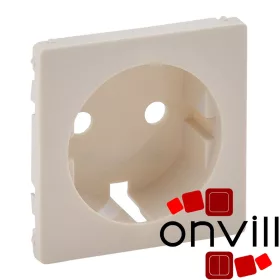   Legrand 755201, Valena Life 2P+F Csatlakozóaljzat Burkolat, Elefántcsont