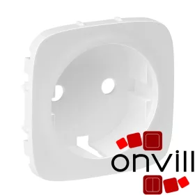   Legrand 755205, Valena Allure 2P+F Csatlakozóaljzat Burkolat, Fehér