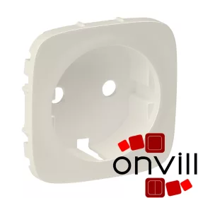   Legrand 755206, Valena Allure 2P+F Csatlakozóaljzat Burkolat, Elefántcsont