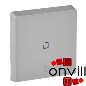   Legrand 755212, Valena Life Világítás + Késleltetett Ventilátor és Időkapcsoló Burkolat, Alumínium