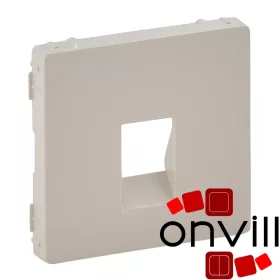   Legrand 755361, Valena Life Hangszóró-Csatlakozóaljzat Burkolat, (2 Kivezetéssel), Elefántcsont