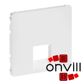   Legrand 755410, Valena Life 1XRJ45/RJ11 Csatlakozóaljzat Burkolat, Fehér