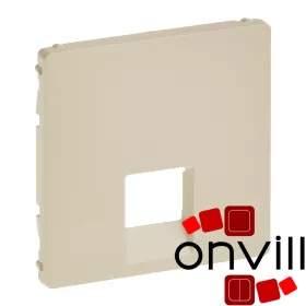   Legrand 755411, Valena Life 1XRJ45/RJ11 Csatlakozóaljzat Burkolat, Elefántcsont