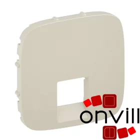   Legrand 755416, Valena Allure RJ11/RJ45 Aljzat Burkolat, Elefántcsont