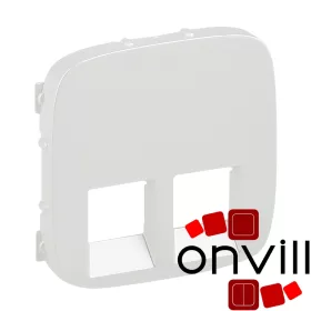   Legrand 755429, Valena Allure 2XRJ11/RJ45 Aljzat Burkolat, Gyöngyház