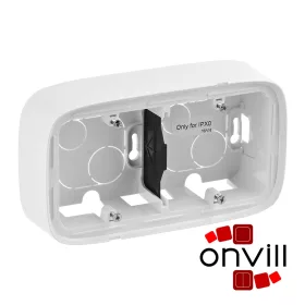   Legrand 755552, Valena Allure Kiemelődoboz (Kiemelőkeret), Kettős, Fehér