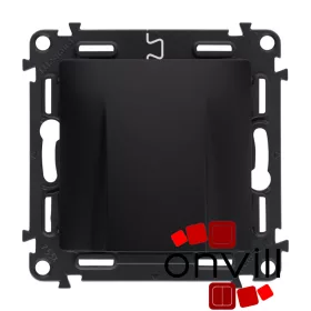   Legrand 756344, Valena Life Kábelkivezető Sorkapocs Nélkül, Fekete