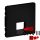 Legrand 756412, Valena Life 1XRJ45/RJ11 Csatlakozóaljzat Burkolat, Fekete