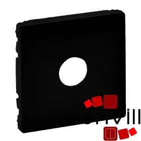   Legrand 756762, Valena Life TV Csatlakozóaljzat Burkolat, Fekete