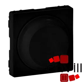   Legrand 756882, Valena Life Forgatógombos Fényerőszabályzó Burkolat, Fekete