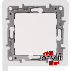 Legrand 764514, Niloé Váltókapcsoló, 10 AX, IP44, Fehér
