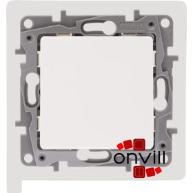 Legrand 764515, Niloé Egypólusú Nyomó, 6 A, IP44, Fehér