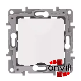   Legrand 764546, Niloé Kábelkivezető Sorkapocs Nélkül, Fehér