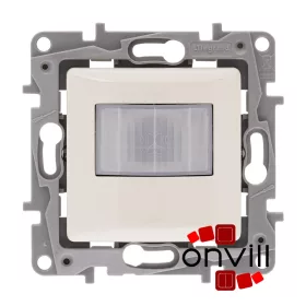   Legrand 764683A, Niloé Mozgásérzékelős (PIR) Kapcsoló, 100 W Led, 2 Vezetékes, Bézs