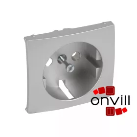   Legrand 770253, Valena 2P+F Aljzat Burkolat, Biztonsági Zsalu Nélkül, Alumínium