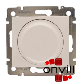   Legrand 774163, Valena Forgatógombos Fényerőszabályzó Elefántcsont 2 Vezetékes, 300W, Led-hez is