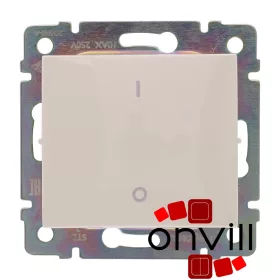   Legrand 774302, Valena Kétpólusú Kapcsoló, 10 AX, Elefántcsont