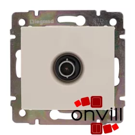   Legrand 774330, Valena TV Aljzat, Végzáró, 10 dB, Elefántcsont