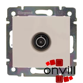   Legrand 774331, Valena TV Aljzat, Átmenő, 14 dB, Elefántcsont