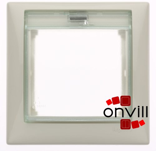 Legrand 774350, Valena Egyes Keret, Vízmentes, IP44, Elefántcsont