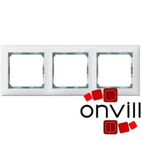 Legrand 774463, Valena Hármas Keret, Kristály