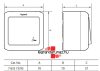 Legrand 782373, Forix IP44 Falon Kívüli, 2P+F Földelt Csatlakozóaljzat, 16A, Csapófedéllel, Biztonsági Zsaluval, Fehér