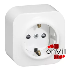   Legrand 782411, Forix IP20 Falon Kívüli, 2P+F Földelt Csatlakozóaljzat, 16 A, Fehér