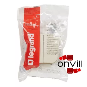   Legrand 782432, Forix IP20 Falon Kívüli, Kettős Egypólusú Kapcsoló, 10 AX, Bézs