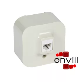   Legrand 782454, Forix IP20 Falon Kívüli, 1XRJ45 Cat.5e UTP Informatikai Csatlakozóaljzat, Bézs