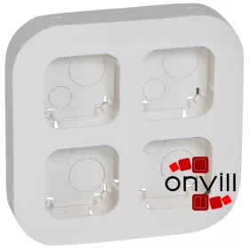   Legrand 782494, Forix IP20 Falon Kívüli, 4-es Sorolású Munkaállomás, Fehér