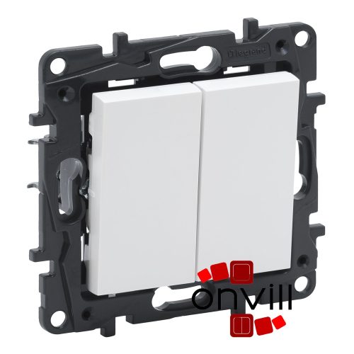 Legrand 863105, Niloé Step Csillárkapcsoló, 10AX, Fehér
