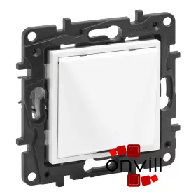   Legrand 863129, Niloé Step Kábelkivezető Sorkapocs Nélkül, Fehér