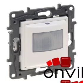   Legrand 863148A, Niloé Step Mozgásérzékelős (PIR) Kapcsoló, 100 W Led, 2 Vezetékes, Fehér