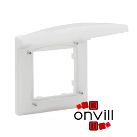   Legrand 863196, Niloé Step Egyes Keret, Vízmentes, IP44, Fehér